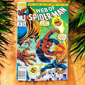 VINTAGE Web of Spider-Man #86 (1992) - 1st Appearance of Demogoblin